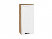 Шкаф верхний с 1-ой дверцей Нео 920*400*320 White Silk / Дуб Вотан