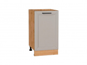 Шкаф нижний с 1-ой дверцей Нео 816*450*480 Clay Silk / Дуб Вотан