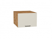 Шкаф верхний горизонтальный глубокий Флэт 358*500*574 Cashmere In 2S / Дуб Вотан