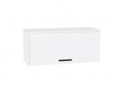 Шкаф верхний горизонтальный Фрейм 358*800*324 White Silk / Белый