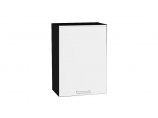 Шкаф верхний с 1-ой дверцей Квадро 716*500*321 Белый / Graphite