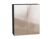 Шкаф верхний с 2-мя дверцами Фьюжн 920*800*320 Gallant / Graphite