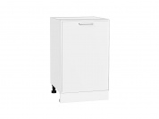 Шкаф нижний с 1-ой дверцей Квадро 816*500*481 Белый / Белый