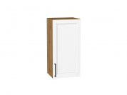 Шкаф верхний с 1-ой дверцей Сканди 716*350*320 White Silkwood / Дуб Вотан