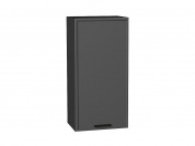 Шкаф верхний с 1-ой дверцей Фрейм 920*450*324 Stormy Silk / Graphite