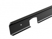 Планка для столешницы угловая (R9) 38*600*11 МатЧерный