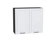 Шкаф верхний с 2-мя дверцами Барселона 716*800*324 Белый / Graphite