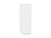 Шкаф верхний с 1-ой дверцей Фьюжн 920*300*320 Silky White / Белый
