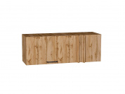 Шкаф верхний прямой угловой горизонтальный Флэт 358*1000*350 Wotan Oak 2S / Дуб Вотан