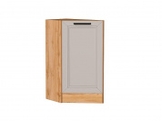 Шкаф нижний торцевой Нео 816*296*554 Clay Silk / Дуб Вотан