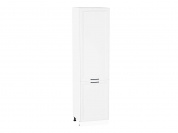 Шкаф пенал с 2-мя дверцами Нео 2336*600*576 White Silk / Белый