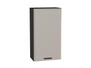 Шкаф верхний с 1-ой дверцей Фрейм 920*500*324 Clay Silk / Graphite