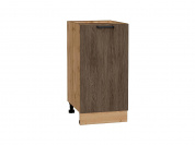 Шкаф нижний с 1-ой дверцей Флэт 816*400*478 Brown Casella Oak 2S / Дуб Вотан