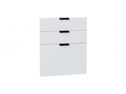 Комплект фасадов Евро для каркаса Ф-43 Н603 705*598*16 Белый