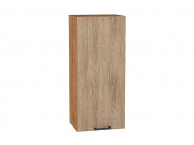 Шкаф верхний с 1-ой дверцей Флэт 920*400*318 Natural Casella Oak 2S / Дуб Вотан