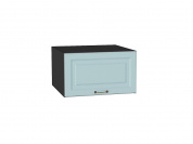 Шкаф верхний горизонтальный глубокий Ницца 358*600*574 Голубой / Graphite