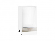 Шкаф нижний под духовку Фьюжн 816*450*476 Gallant / Белый