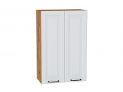 Шкаф верхний с 2-мя дверцами Ницца 920*600*318 Blanco / Дуб Вотан