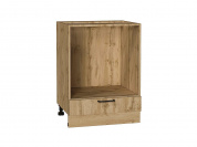Шкаф нижний под духовку Флэт 816*600*476 Wotan Oak 2S / Дуб Вотан