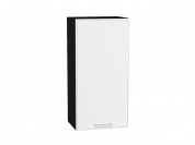 Шкаф верхний с 1-ой дверцей Квадро 920*450*321 Белый / Graphite