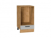 Шкаф нижний под духовку Фрейм 816*450*480 Grey Silk / Дуб Вотан