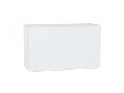 Шкаф верхний горизонтальный Фьюжн 458*800*318 Silky White / Белый