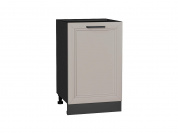 Шкаф нижний с 1-ой дверцей Нео 816*500*480 Clay Silk / Graphite