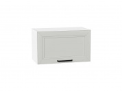 Шкаф верхний горизонтальный Нео 358*600*320 Grey Silk / Белый