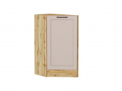 Шкаф нижний торцевой Барселона 816*296*558 Кашемир / Дуб Вотан