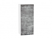 Шкаф верхний с 1-ой дверцей Флэт 920*400*318 Temple Stone 2S / Белый