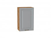 Шкаф верхний с 1-ой дверцей Ницца 716*450*318 Графит / Дуб Вотан