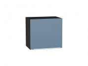 Шкаф верхний горизонтальный Фьюжн 458*500*318 Silky Blue / Graphite