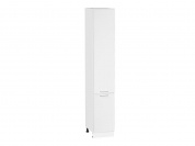 Шкаф пенал с 2-мя дверцами Квадро 2336*400*577 Белый / Белый