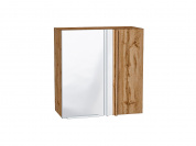 Шкаф верхний прямой угловой Фьюжн 716*700*345 Angel / Дуб Вотан