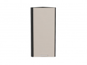 Шкаф верхний торцевой Квадро 920*300*307 Кашемир / Graphite