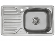 Мойка врезная 764218/0,6 1Ч1К (правая) 180*760*420 Глянец