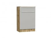 Тумба Стиль ТБ-601 с ящиком 907*600*380 Silky Light Grey