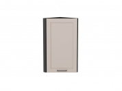 Шкаф верхний торцевой Барселона 716*300*310 Кашемир / Graphite