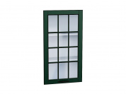 Комплект фасадов Дублин со стеклом для каркаса Ф-35Н В509 916*496*16 Special Green