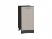 Шкаф нижний с 1-ой дверцей Нео 816*400*480 Clay Silk / Graphite