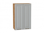 Шкаф верхний с 2-мя дверцами Ницца 920*600*318 Графит / Дуб Вотан