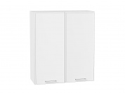 Шкаф верхний с 2-мя дверцами Квадро 920*800*321 Белый / Белый