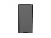 Шкаф верхний торцевой Фрейм 920*300*310 Stormy Silk / Graphite