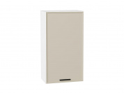 Шкаф верхний с 1-ой дверцей Фрейм 920*500*324 Cream Silk / Белый