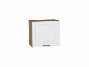 Шкаф верхний горизонтальный Ницца 458*500*318 Белый / Дуб Вотан