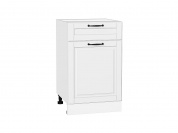 Шкаф нижний с 1-ой дверцей и ящиком Дублин 816*500*478 Special White / Белый