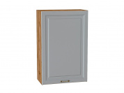 Шкаф верхний с 1-ой дверцей Ницца 920*600*318 Графит / Дуб Вотан