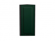 Шкаф верхний торцевой Дублин 920*300*304 Special Green / Graphite
