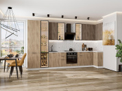 Флэт-05 2340*4000/1000*600 Brown Casella Oak 2S/Natural Casella Oak 2S