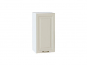 Шкаф верхний с 1-ой дверцей Ницца 716*350*318 Агат / Белый